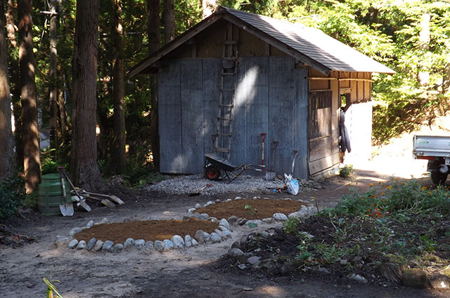 増設ハーブガーデン完成