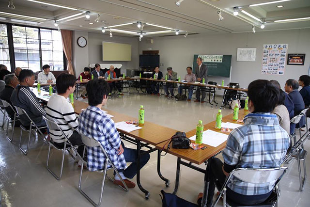 定期総会の様子
