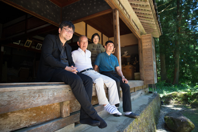 細田監督と一緒の写真