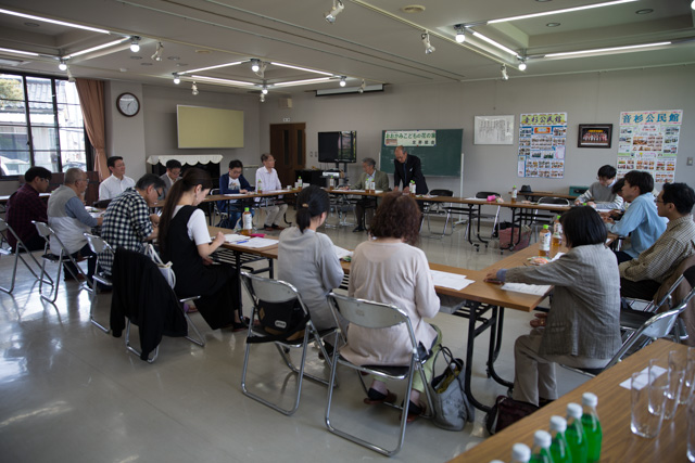公民館解錠の様子