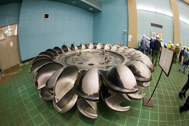 発電機のタービン