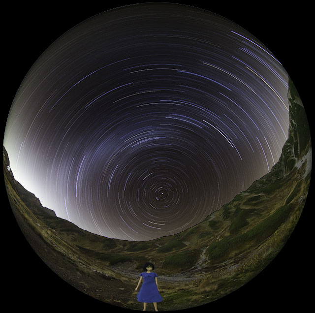 星空の写真